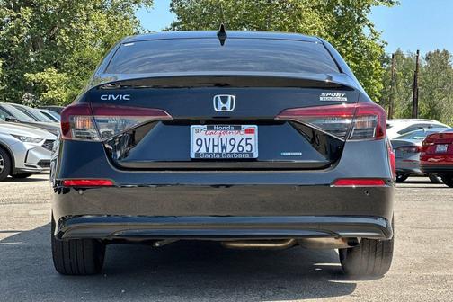 Crystal Black Pearl 2025 Honda Civic Hybrid