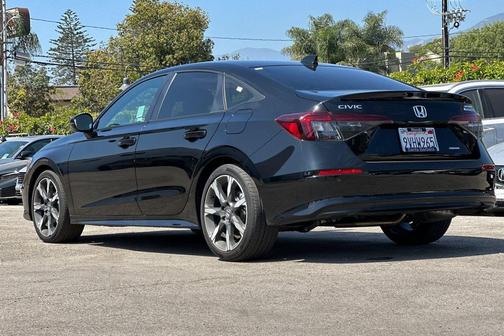 Crystal Black Pearl 2025 Honda Civic Hybrid