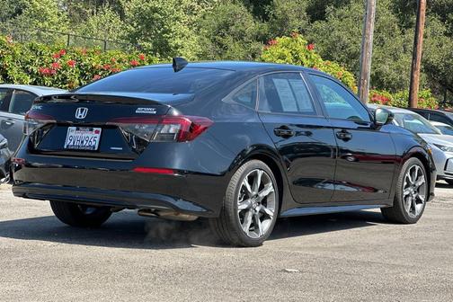 Crystal Black Pearl 2025 Honda Civic Hybrid
