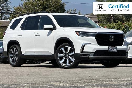 Platinum White Pearl 2023 Honda Pilot Touring