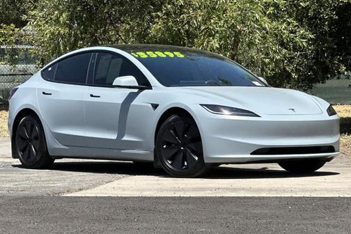 Stealth Gray 2024 Tesla Model 3 Base