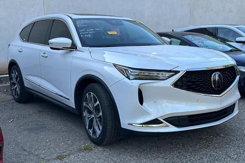 Platinum White Pearl 2023 Acura MDX Technology