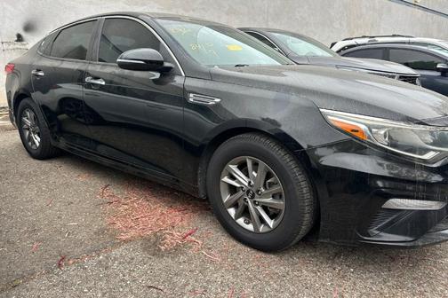 Ebony Black 2019 Kia Optima LX