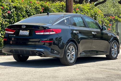 Ebony Black 2019 Kia Optima LX