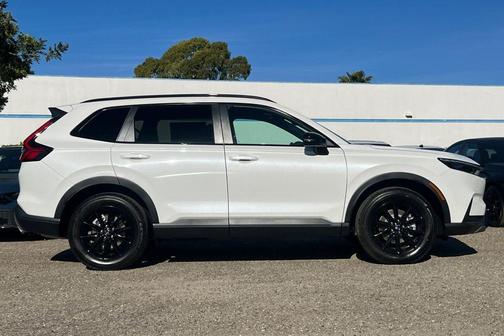 White 2026 Honda CR-V Hybrid Sport