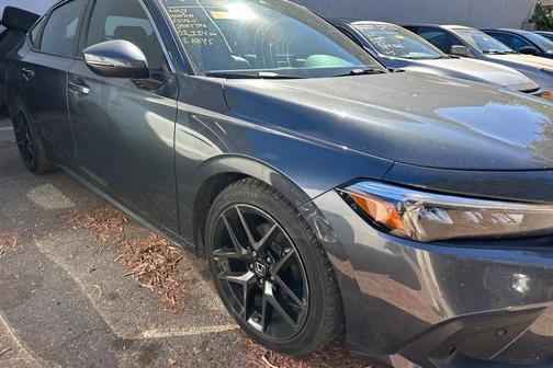 Meteorite Gray Metallic 2024 Honda Civic Sport Touring