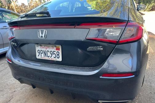Meteorite Gray Metallic 2024 Honda Civic Sport Touring