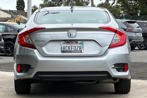 Lunar Silver Metallic 2018 Honda Civic EX
