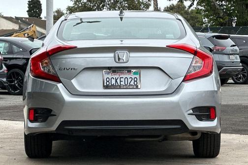 Lunar Silver Metallic 2018 Honda Civic EX