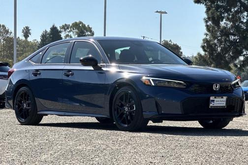 Blue Lagoon 2026 Honda Civic Hybrid Sport