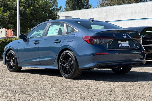 Blue Lagoon 2026 Honda Civic Hybrid Sport