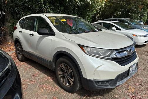 White Diamond Pearl 2018 Honda CR-V LX
