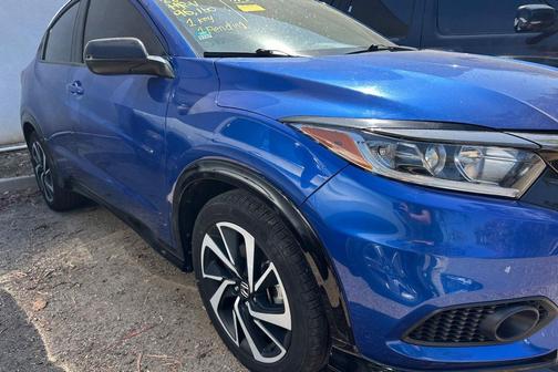Aegean Blue Metallic 2020 Honda HR-V Sport