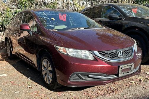 Crimson Pearl 2013 Honda Civic LX