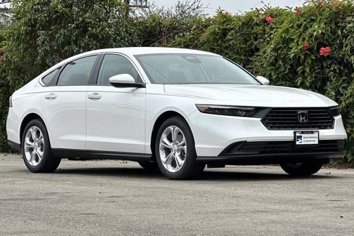 Platinum White Pearl 2026 Honda Accord LX
