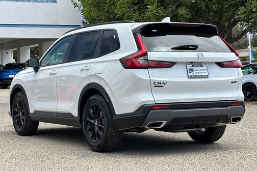Platinum White Pearl 2026 Honda CR-V Hybrid Sport