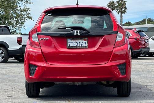 Milano Red 2016 Honda Fit LX