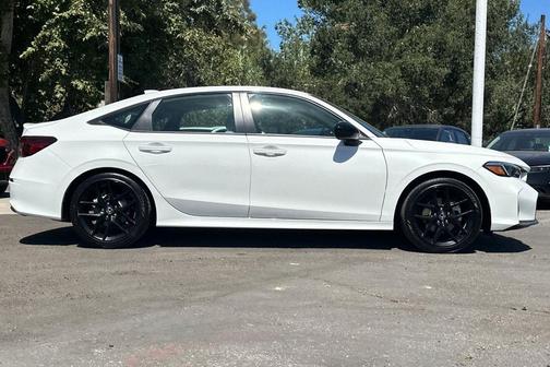 Platinum White Pearl 2026 Honda Civic Hybrid
