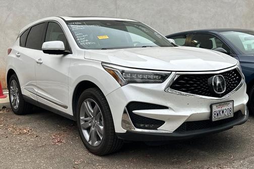 Platinum White Pearl 2021 Acura RDX Advance Package