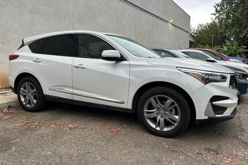 Platinum White Pearl 2021 Acura RDX Advance Package
