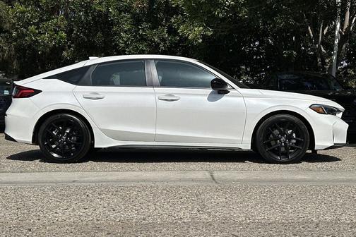 White 2026 Honda Civic Hybrid Sport