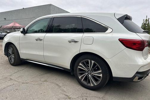 White Diamond Pearl 2019 Acura MDX 3.5L w/Technology Package