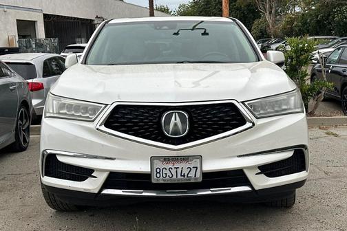 White Diamond Pearl 2019 Acura MDX 3.5L w/Technology Package