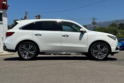 White Diamond Pearl 2019 Acura MDX 3.5L w/Technology Package