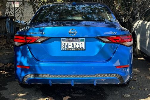 Electric Blue Metallic 2021 Nissan Sentra SV