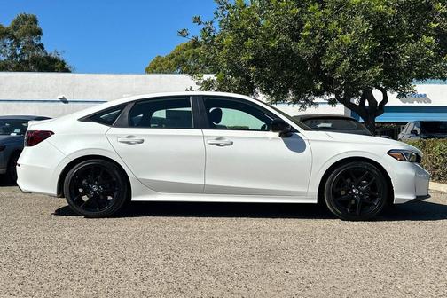 Platinum White 2026 Honda Civic Sport