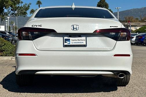 Platinum White 2026 Honda Civic Sport