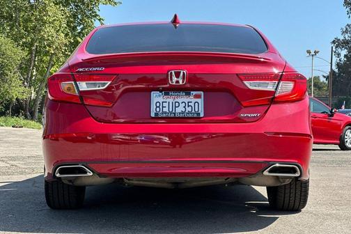 Radiant Red Metallic 2018 Honda Accord Sport