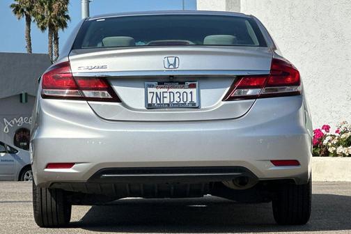 Alabaster Silver Metallic 2015 Honda Civic EX