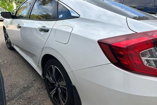 White Orchid Pearl 2016 Honda Civic Touring