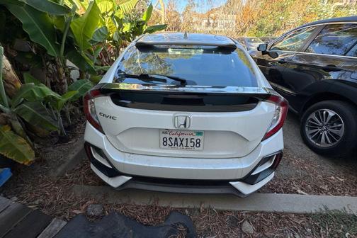 Platinum White Pearl 2020 Honda Civic EX-L