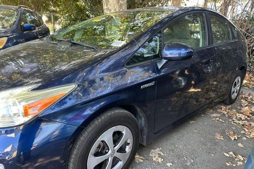 Nautical Blue Metallic 2015 Toyota Prius Three