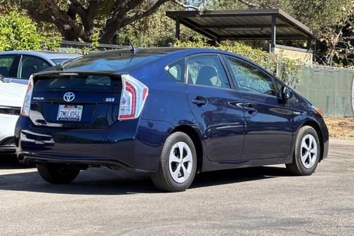 Nautical Blue Metallic 2015 Toyota Prius Three