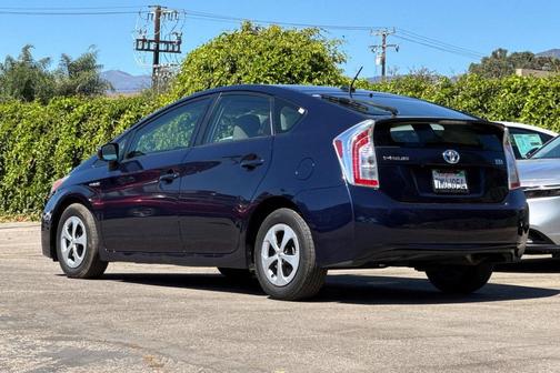Nautical Blue Metallic 2015 Toyota Prius Three