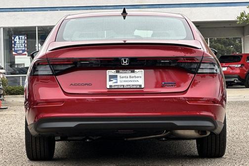 Silver 2026 Honda Accord Hybrid Sport
