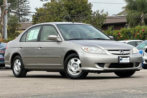 Shoreline Mist Metallic 2004 Honda Civic Hybrid