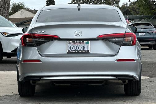 Lunar Silver Metallic 2022 Honda Civic EX