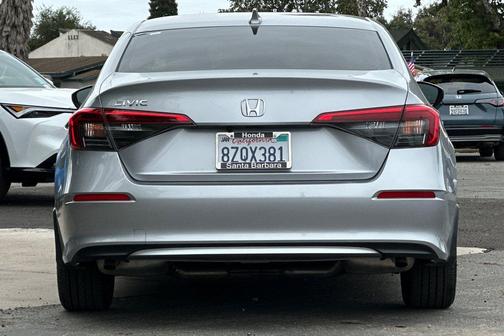 Lunar Silver Metallic 2022 Honda Civic EX