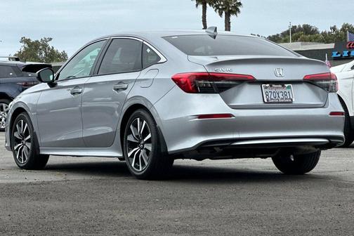 Lunar Silver Metallic 2022 Honda Civic EX