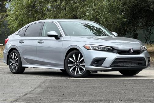 Lunar Silver Metallic 2022 Honda Civic EX