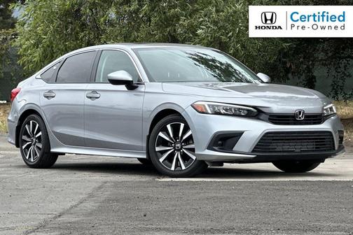 Lunar Silver Metallic 2022 Honda Civic EX