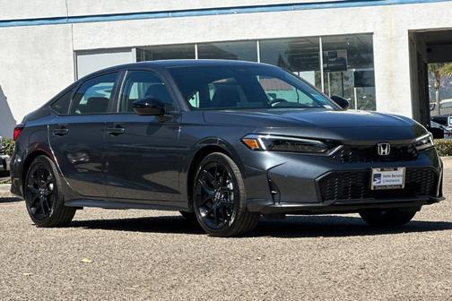 Meteorite Gray Metallic 2026 Honda Civic Hybrid Sport