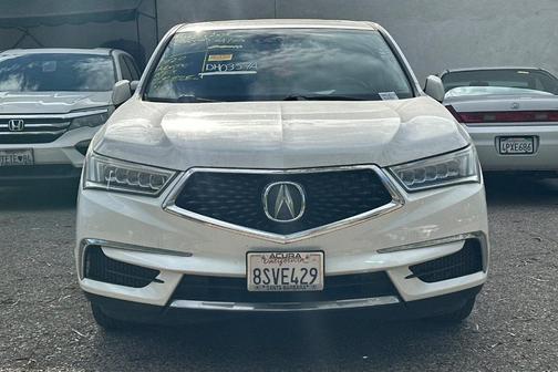 Platinum White Pearl 2020 Acura MDX 3.5L w/Technology Package