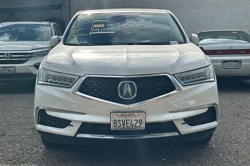 Platinum White Pearl 2020 Acura MDX 3.5L w/Technology Package