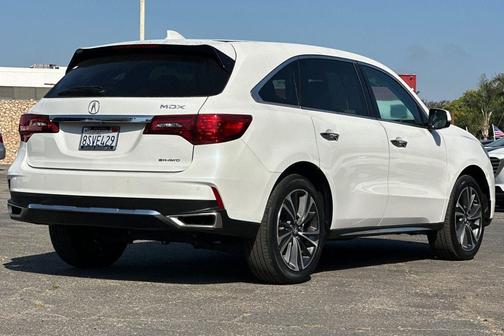 Platinum White Pearl 2020 Acura MDX 3.5L w/Technology Package