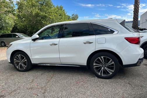 Platinum White Pearl 2020 Acura MDX 3.5L w/Technology Package